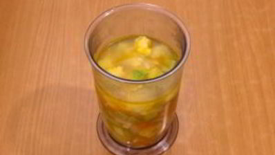 суп-пюре с кабачками и цветной капустой