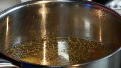 суп-пюре со свиными ушками