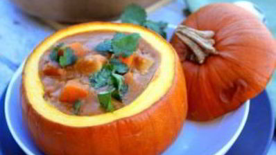 тыквенный суп-пюре с курицей