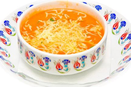 Суп с сыром