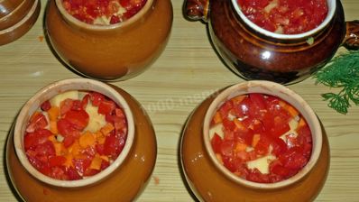 суп в горшочках в духовке