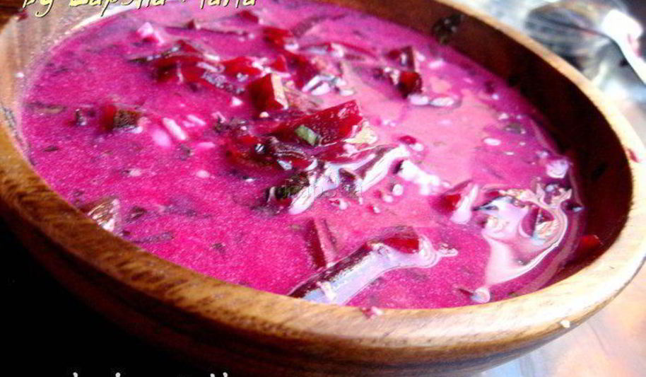 Рецепт холодного свекольника