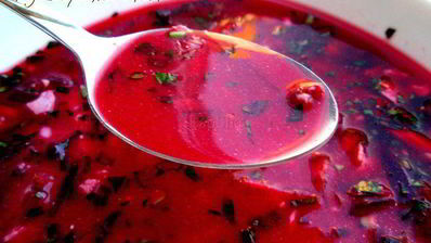 холодный свекольник