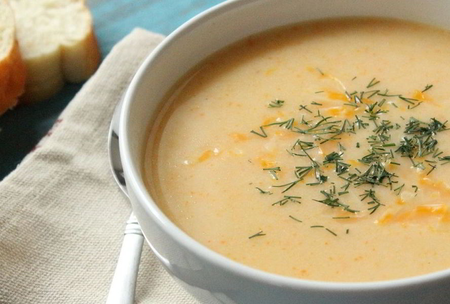 Сырный суп по-французски