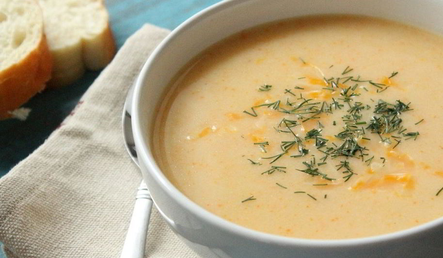 Рецепт сырного супа по-французски