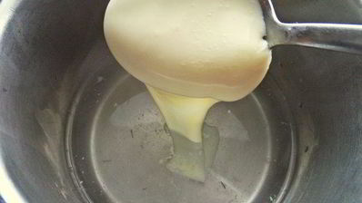 сырный суп с лососем и рисом