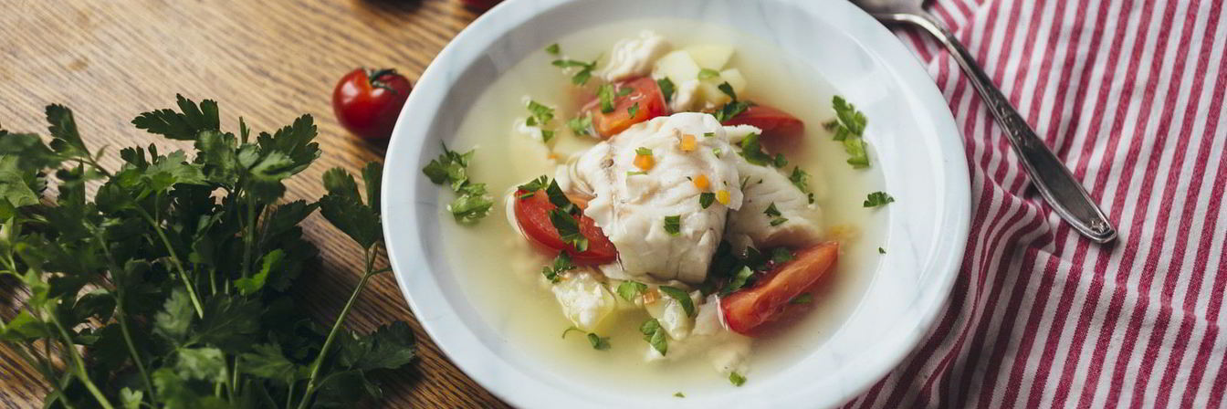 Уха из судака