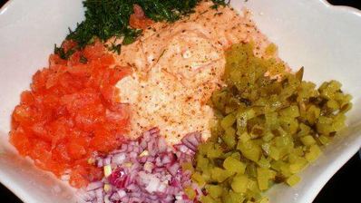 блинчики crepes с начинкой из копченого лосося