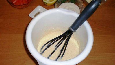 блинчики crepes с начинкой из копченого лосося