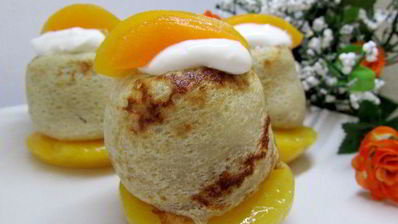 блинчики персик