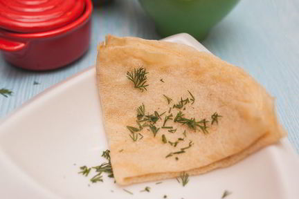 Блинчики с кабачками