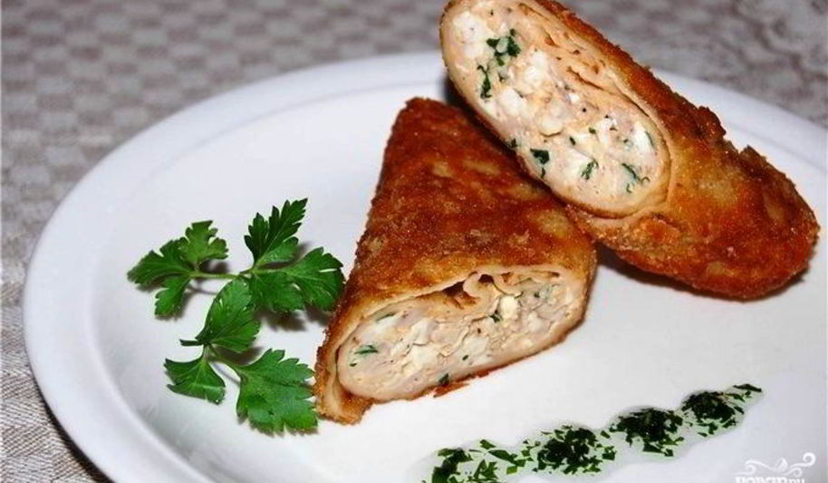 Рецепт блинчиков с мозгами