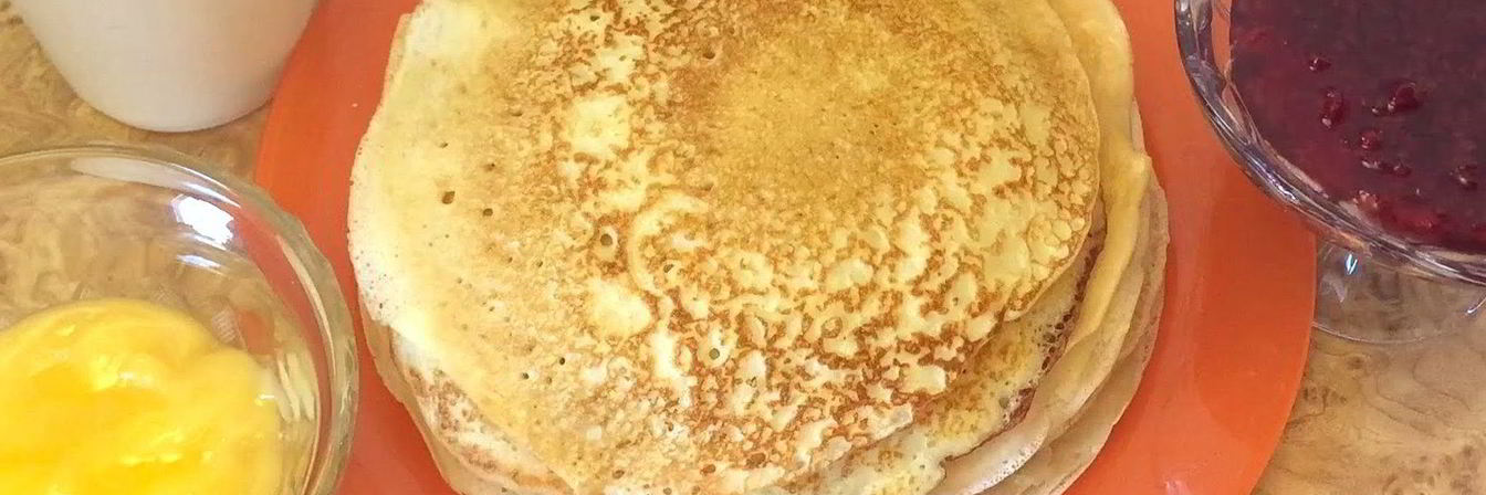 Блины ажурные на закваске