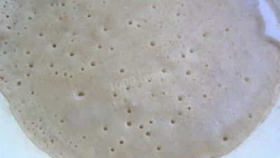 блины из гречневой и пшеничной муки