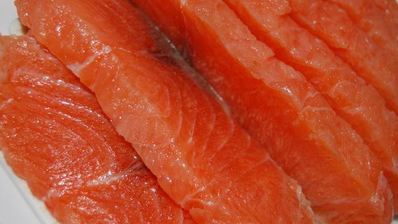 блины с семгой и авокадо