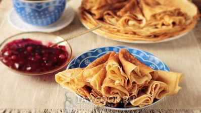 быстрые блины на молоке