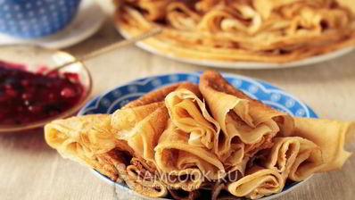 быстрые блины на молоке