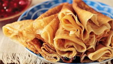 быстрые блины на молоке