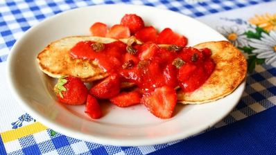 диетические панкейки овсяные на молоке