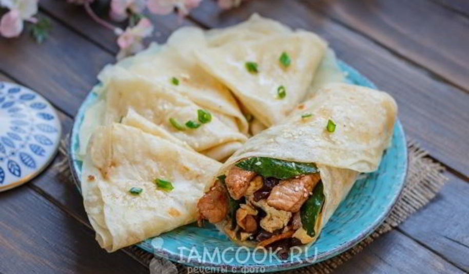 Рецепт мандаринских блинчиков