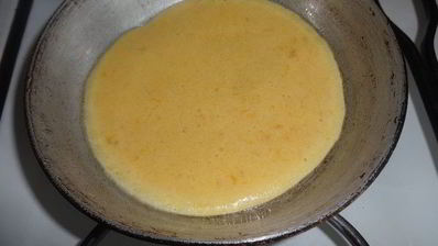 манно-тыквенные блинчики с ореховым соусом