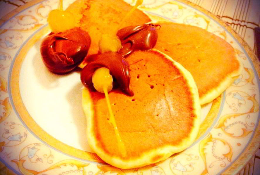 Нежные ванильные панкейки