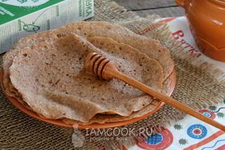 Полбяные блины на воде