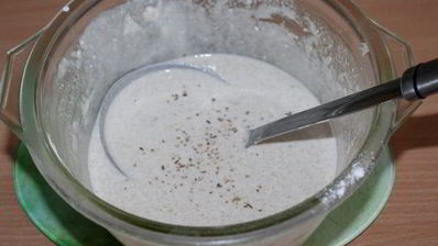 пшенично-ржаные блины с ароматом бородинского хлеба