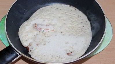 пшенично-ржаные блины с ароматом бородинского хлеба