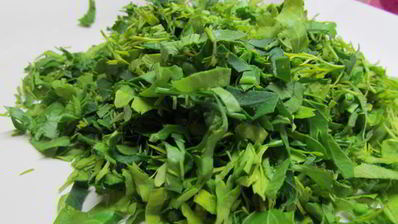 сырные блины с зеленью