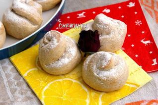 Банановые булочки с цельнозерновой мукой