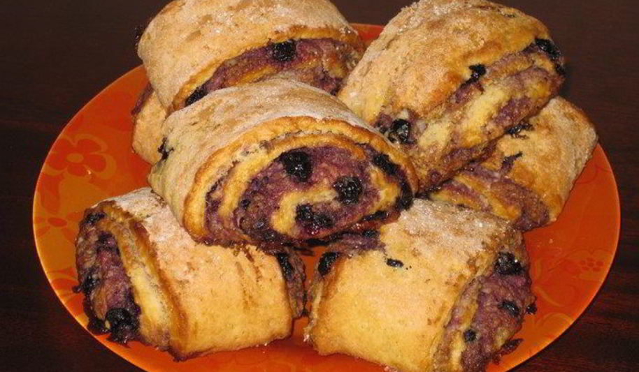 Рецепт булочки черничный привет с селигера