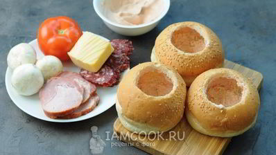 булочки-пиццы