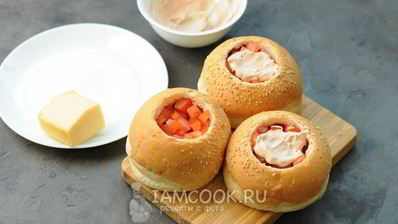 булочки-пиццы