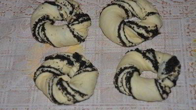 булочки с маком