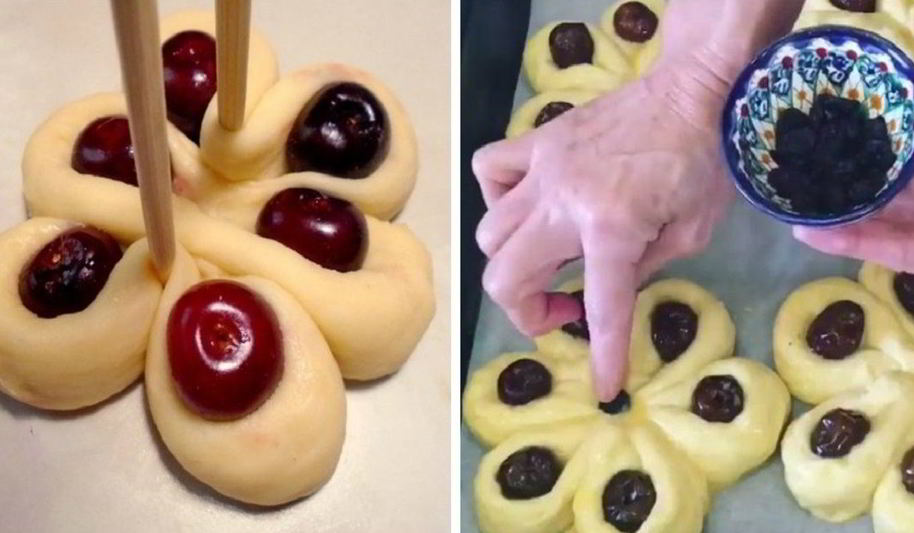 Рецепт булочек улитки с ветчиной