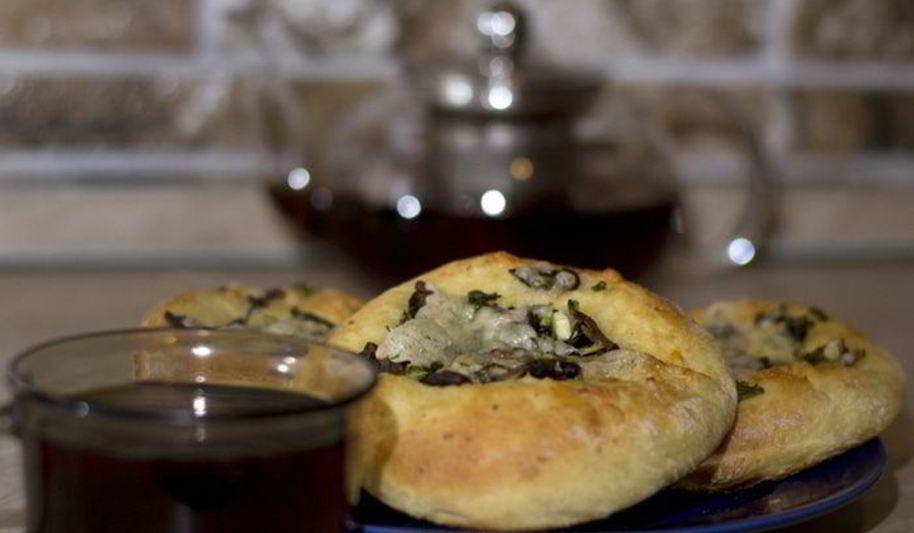 Рецепт грибных ватрушек