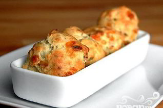 Гужеры с сыром и беконом