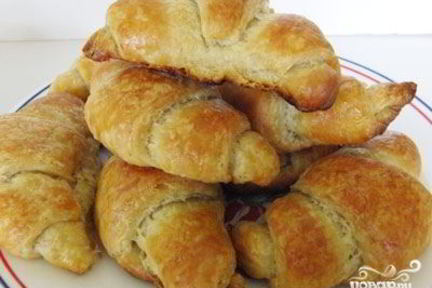 Круассаны дрожжевые
