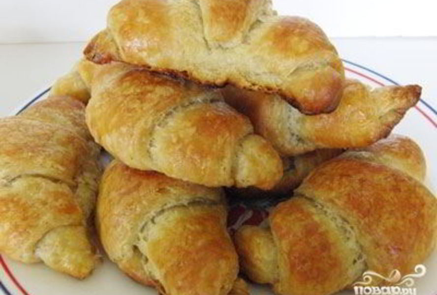 Круассаны дрожжевые