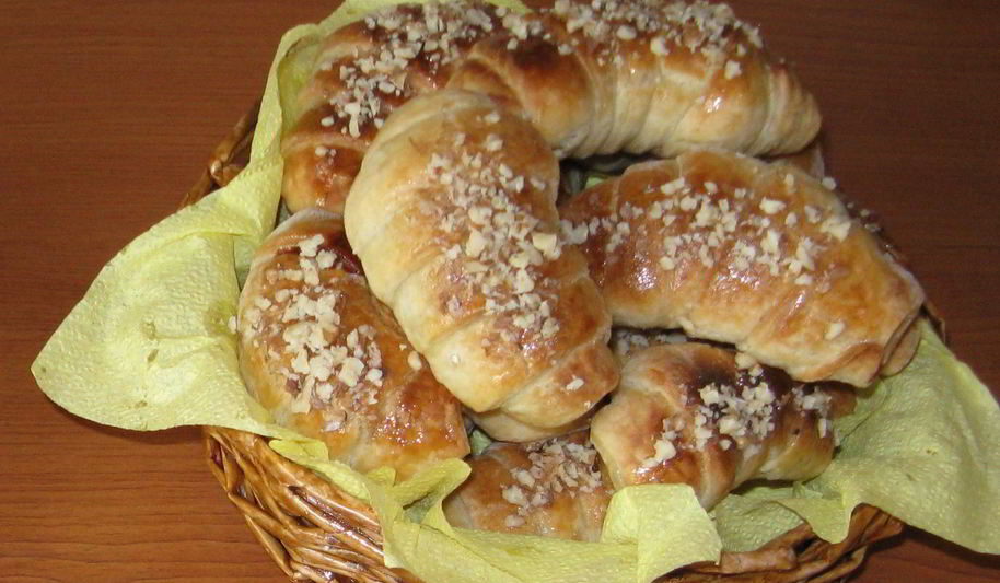 Рецепт круассанов с ананасами