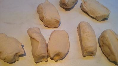 паровые булочки с фасолью по-корейски