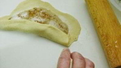 постные булочки с корицей