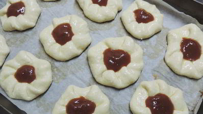 творожные булочки осеннее чаепитие