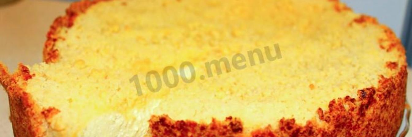 Ватрушка на сливочном масле с творогом в мультиварке