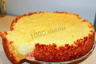 Ватрушка на сливочном масле с творогом в мультиварке