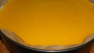 чизкейк с фруктами и желе