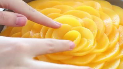 чизкейк с персиками