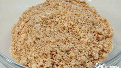 чизкейк с яблоками и маком