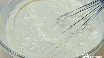 чизкейк с яблоками и маком